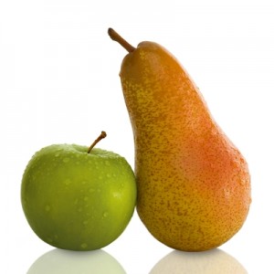 apple and pear
