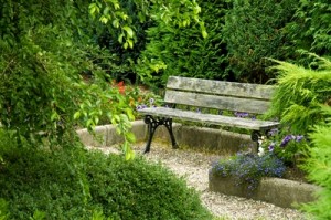Garden bench